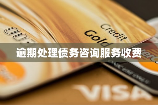 逾期处理债务咨询服务收费