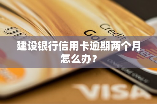 建设银行信用卡逾期两个月怎么办？