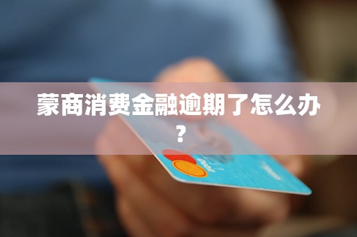 蒙商消费金融逾期了怎么办？