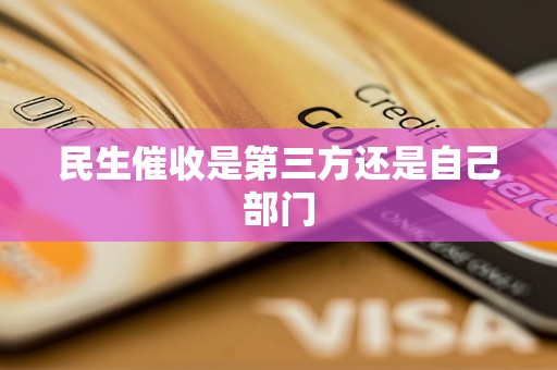民生催收是第三方还是自己部门