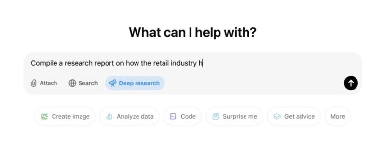 OpenAI新功能 “深度研究” 登场，人类终极考试的表现超过DeepSeek R1