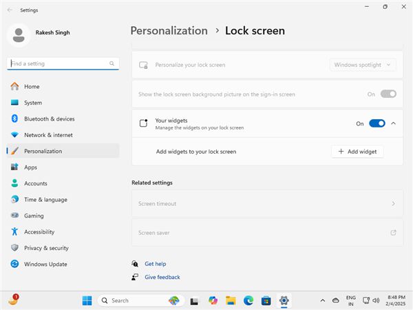 微软Windows 11锁屏界面将迎全新改版！可自定义小组件等