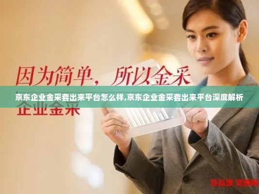 京东企业金采套出来平台怎么样,京东企业金采套出来平台深度解析