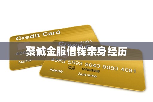 聚诚金服借钱亲身经历