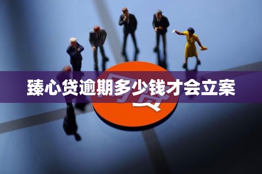 臻心贷逾期多少钱才会立案