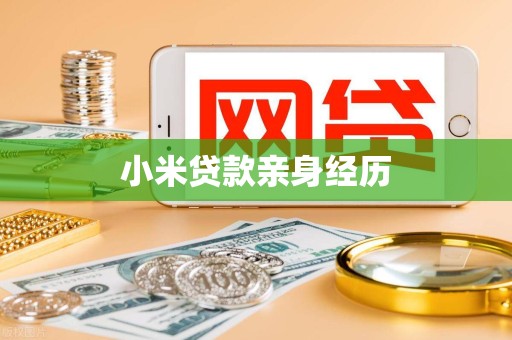 小米贷款亲身经历