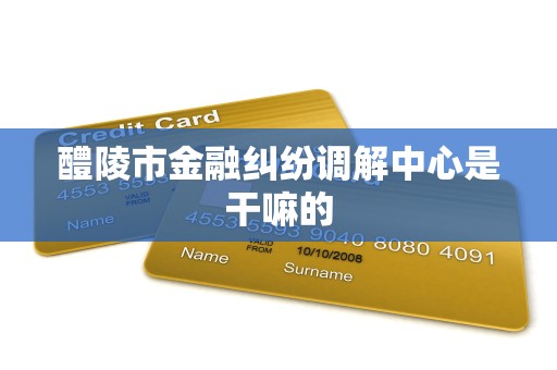 醴陵市金融纠纷调解中心是干嘛的