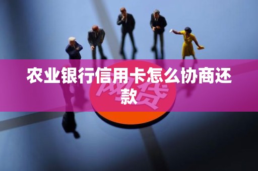 农业银行信用卡怎么协商还款