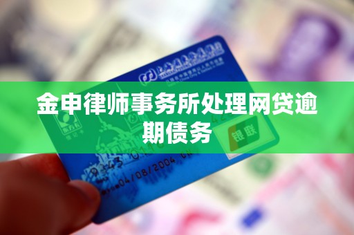 金申律师事务所处理网贷逾期债务