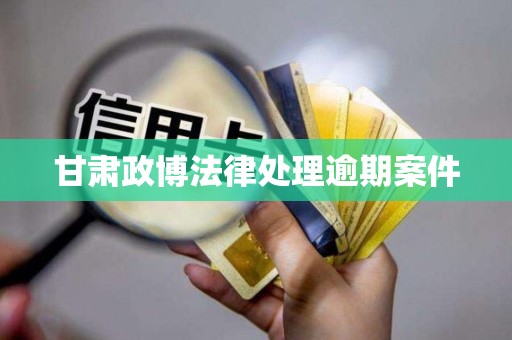 甘肃政博法律处理逾期案件