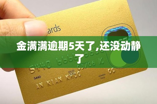 金满满逾期5天了,还没动静了