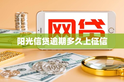 阳光信贷逾期多久上征信