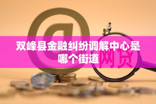 双峰县金融纠纷调解中心是哪个街道