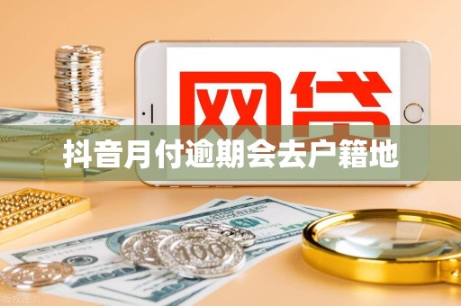 抖音月付逾期会去户籍地