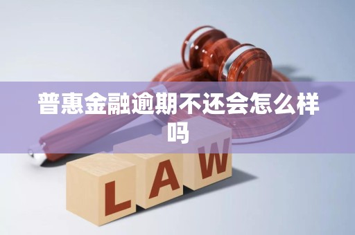 普惠金融逾期不还会怎么样吗