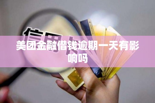 美团金融借钱逾期一天有影响吗
