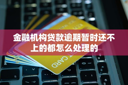 金融机构贷款逾期暂时还不上的都怎么处理的