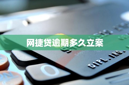 网捷贷逾期多久立案