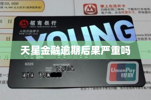 天星金融逾期后果严重吗