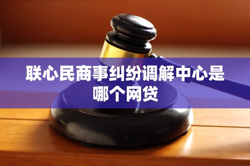 联心民商事纠纷调解中心是哪个网贷