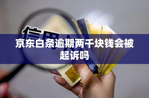 京东白条逾期两千块钱会被起诉吗