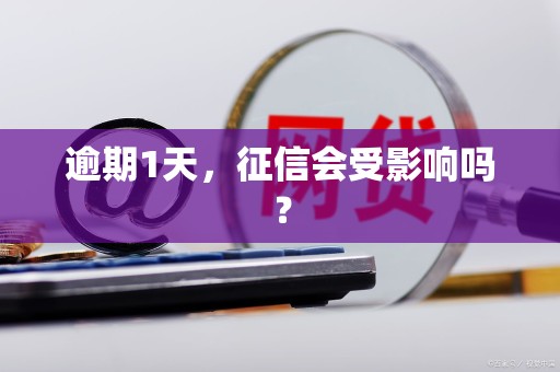 逾期1天,征信会受影响吗?