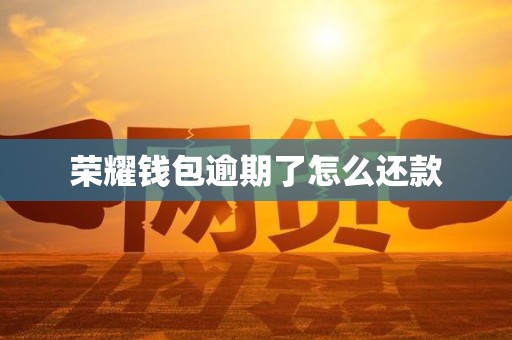 荣耀钱包逾期了怎么还款