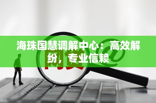 海珠国慧调解中心：高效解纷，专业信赖