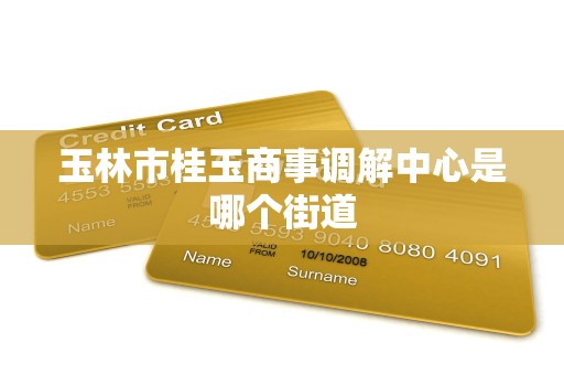 玉林市桂玉商事调解中心是哪个街道