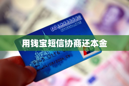 用钱宝短信协商还本金