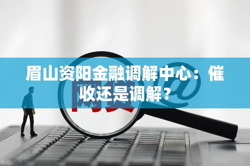 眉山资阳金融调解中心:催收还是调解?