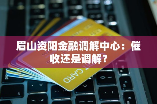 眉山资阳金融调解中心:催收还是调解?