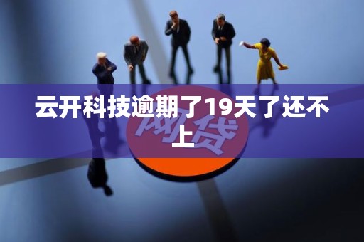云开科技逾期了19天了还不上