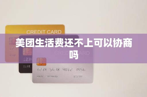 美团生活费还不上可以协商吗