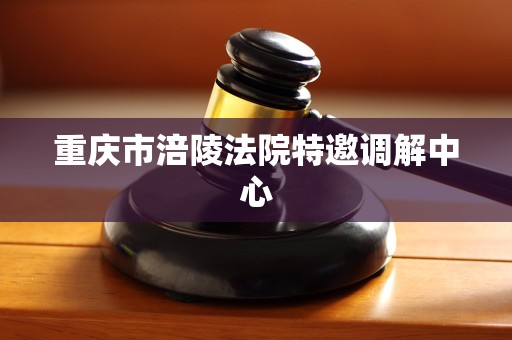 重庆市涪陵法院特邀调解中心