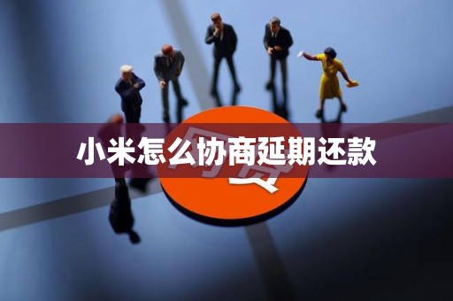 小米怎么协商延期还款