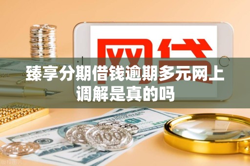 臻享分期借钱逾期多元网上调解是真的吗