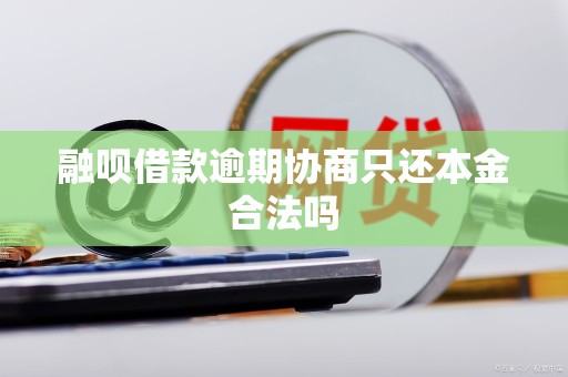 融呗借款逾期协商只还本金合法吗