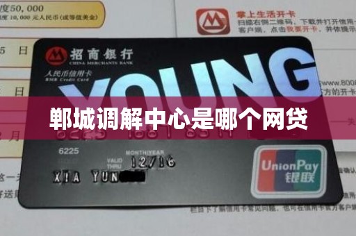 郸城调解中心是哪个网贷