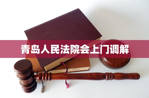 青岛人民法院会上门调解