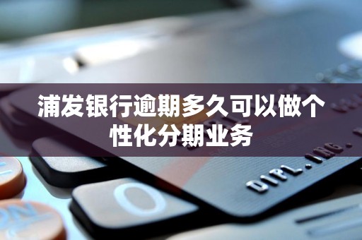详细阅读:浦发银行逾期多久可以做个性化分期业务 浦发银行逾期多久可以做个性化分期业务