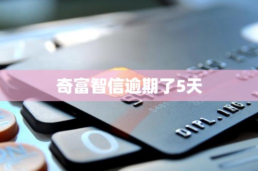 奇富智信逾期了5天