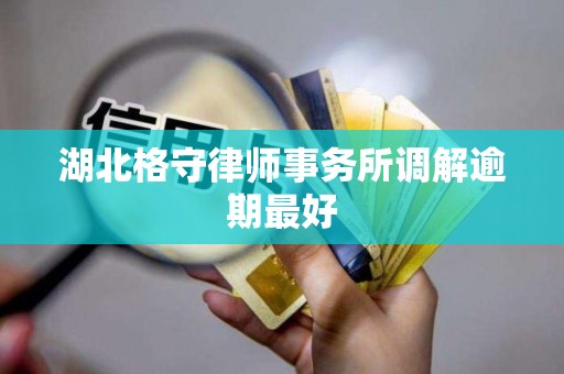 湖北格守律师事务所调解逾期最好