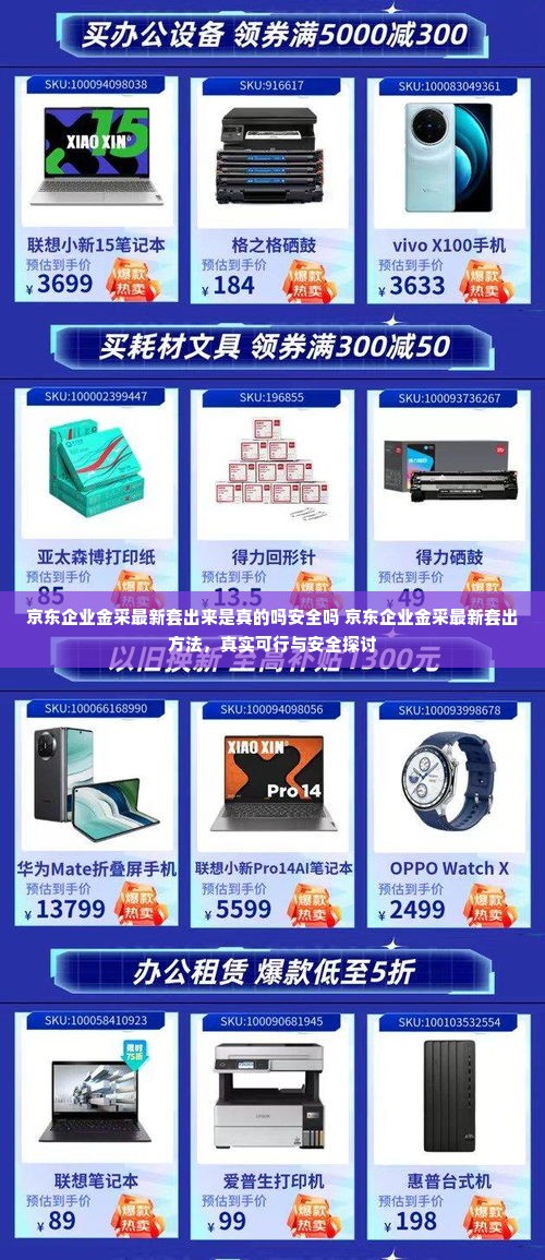 京东企业金采最新套出来是真的吗安全吗 京东企业金采最新套出方法，真实可行与安全探讨