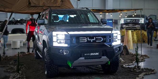 比亚迪新能源皮卡BYD SHARK登陆厄瓜多尔