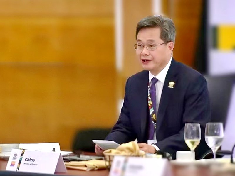 蓝佛安出席2025年二十国集团财长和央行行长第二次会议并举行多场双边会见