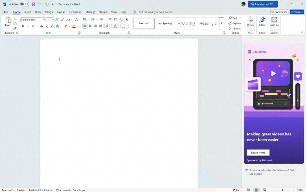 Win11学院：如何免费使用广告版微软Office桌面应用