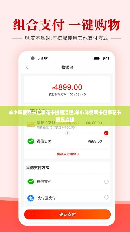 羊小咩便荔卡包享花卡提现流程,羊小咩便荔卡包享花卡提现流程