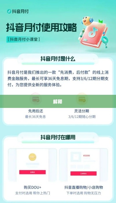 抖音月付能套出来的商家吗,揭秘抖音月付的神秘面纱