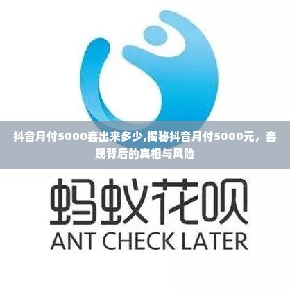 抖音月付5000套出来多少,揭秘抖音月付5000元，套现背后的真相与风险